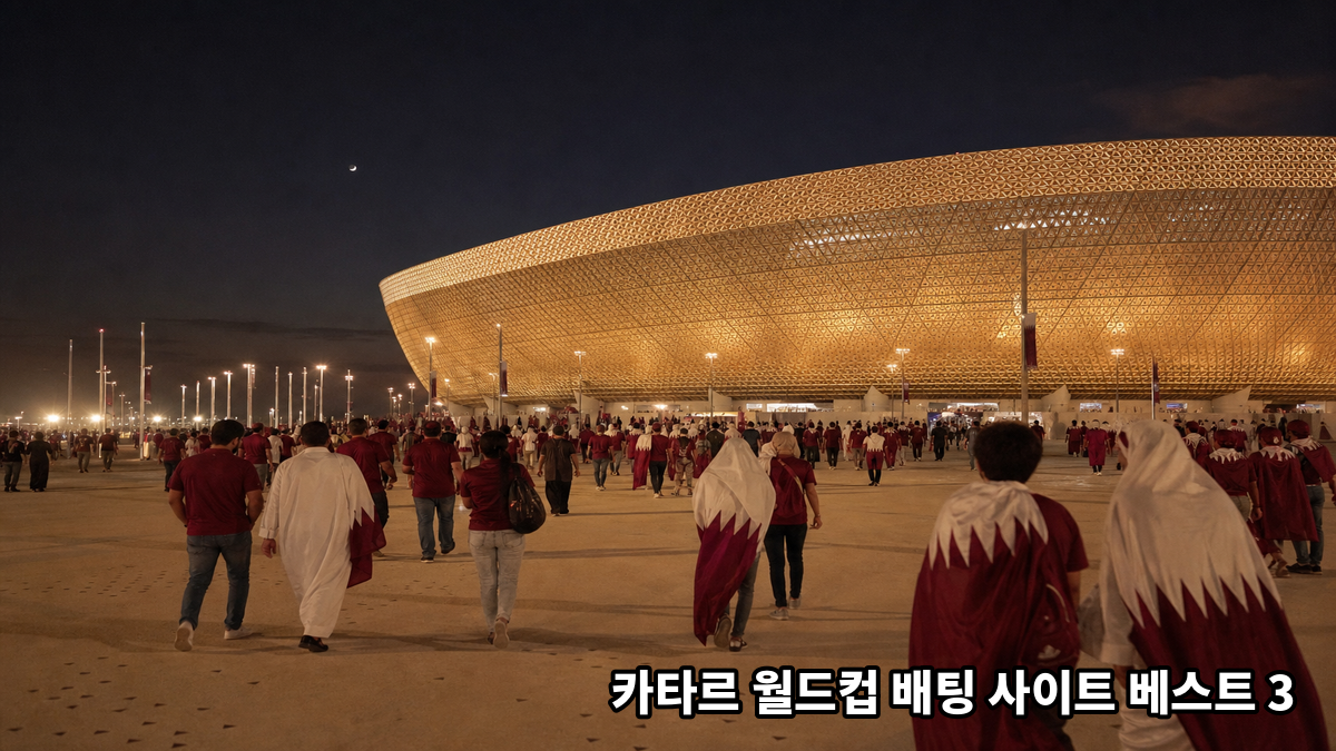 카타르 월드컵 배팅 사이트 베스트 3