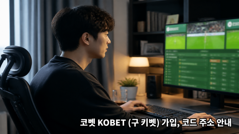 코벳 KOBET (구 키벳) 가입, 코드 주소 안내