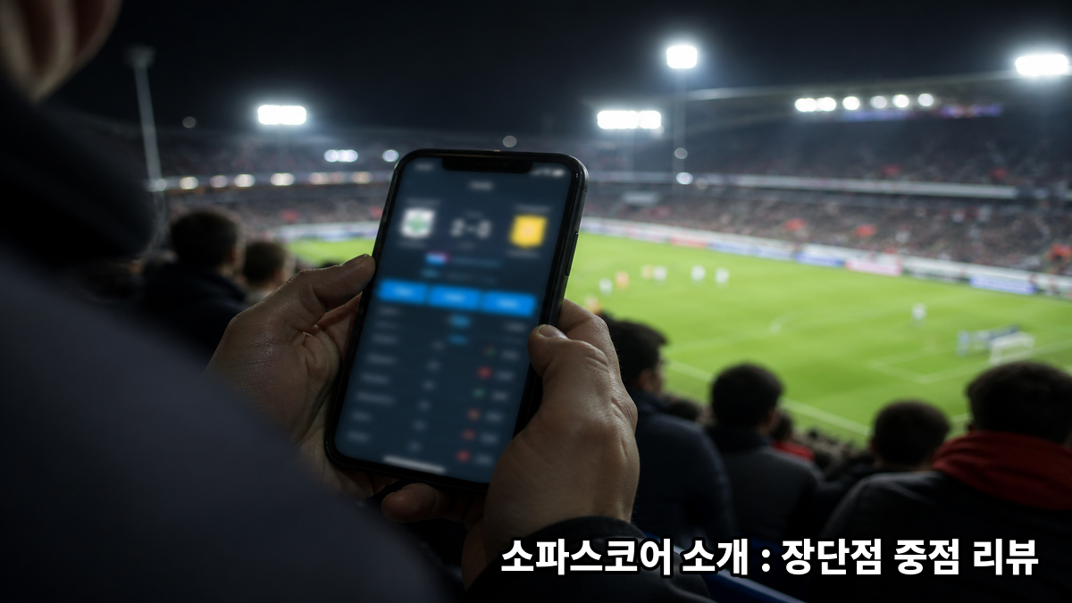 소파스코어 소개 : 장단점 중점 리뷰
