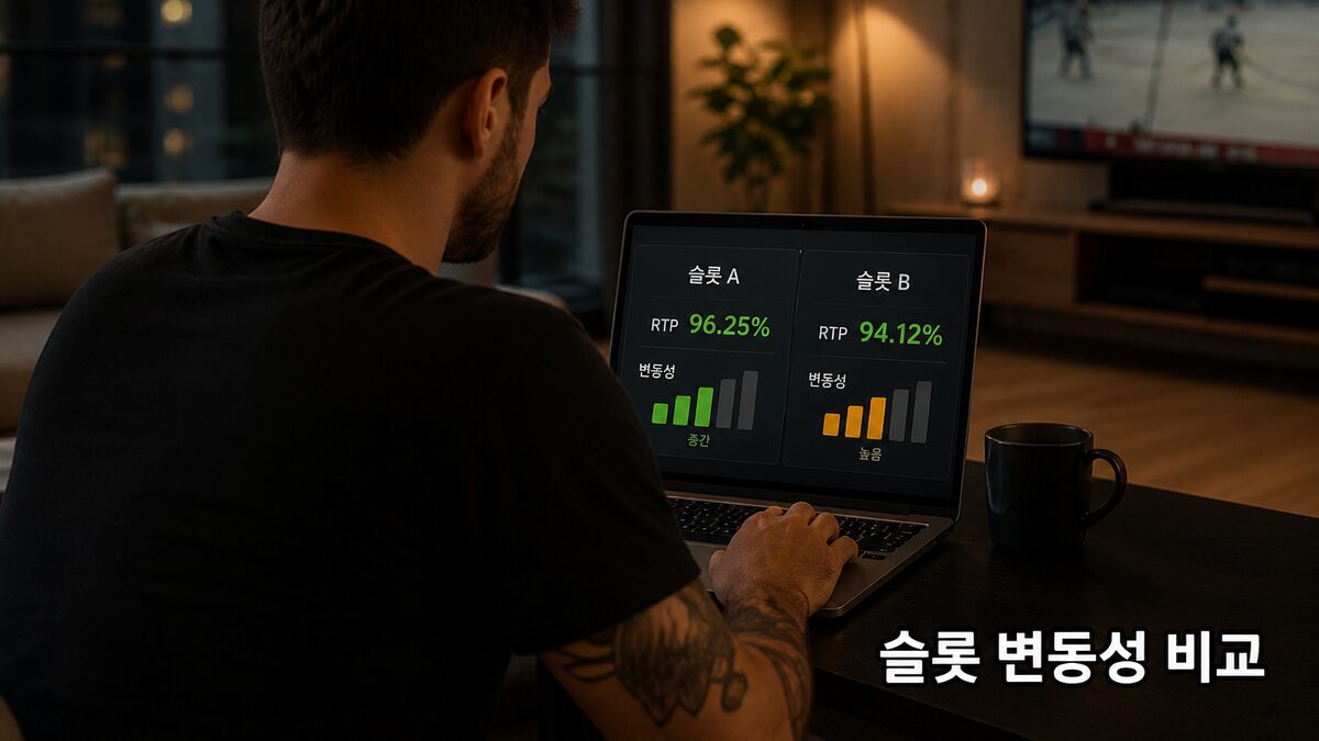 슬롯 변동성 비교